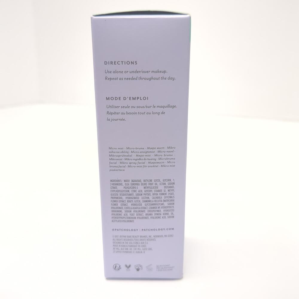 Patchology Skin Remedy Calm & Protect Micro Mist 2.7oz New in Box & Sealed - Picture 6 of 7
